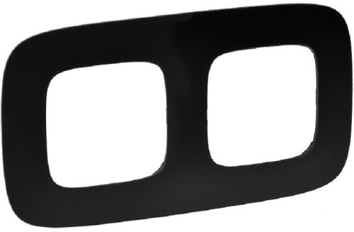 Рамка универсальная Legrand Valena Allure 2-м. матовый черный фото Рамка универсальная Legrand Valena Allure 2-м. матовый черный картинка